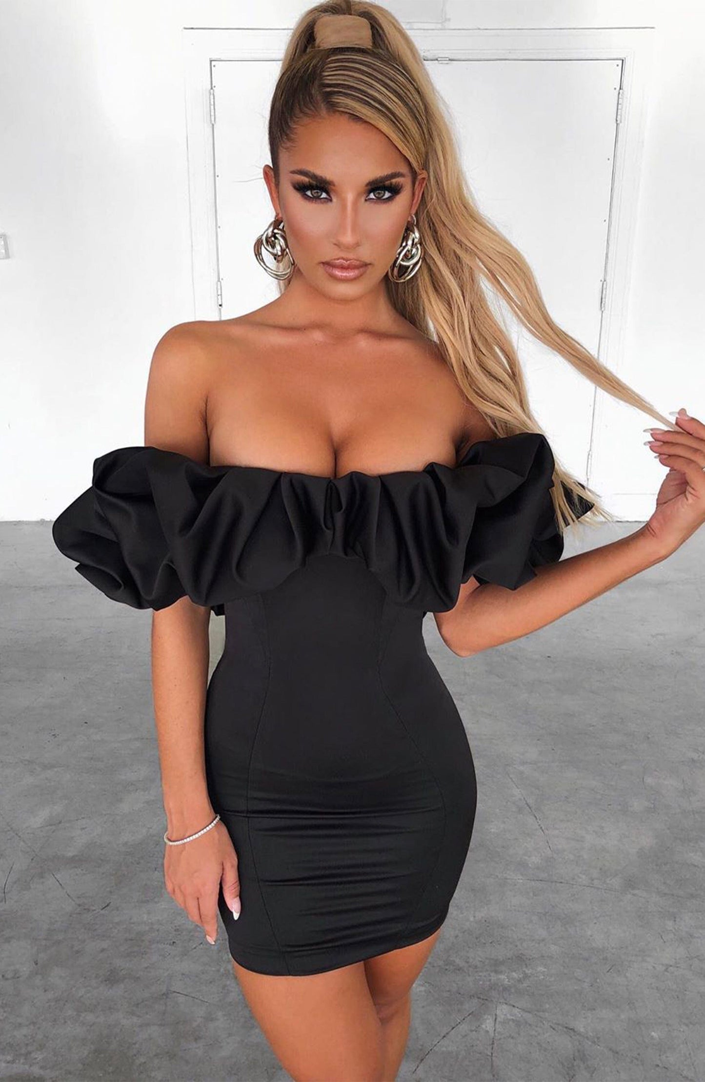 Luvrefashion | Allie Black Mini Dress in XS - image 7
