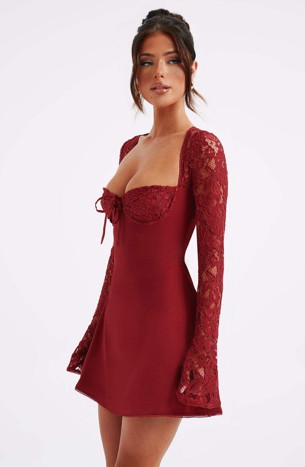 Luvrefashion | Jacinta Red Mini Dress in XS - image 7
