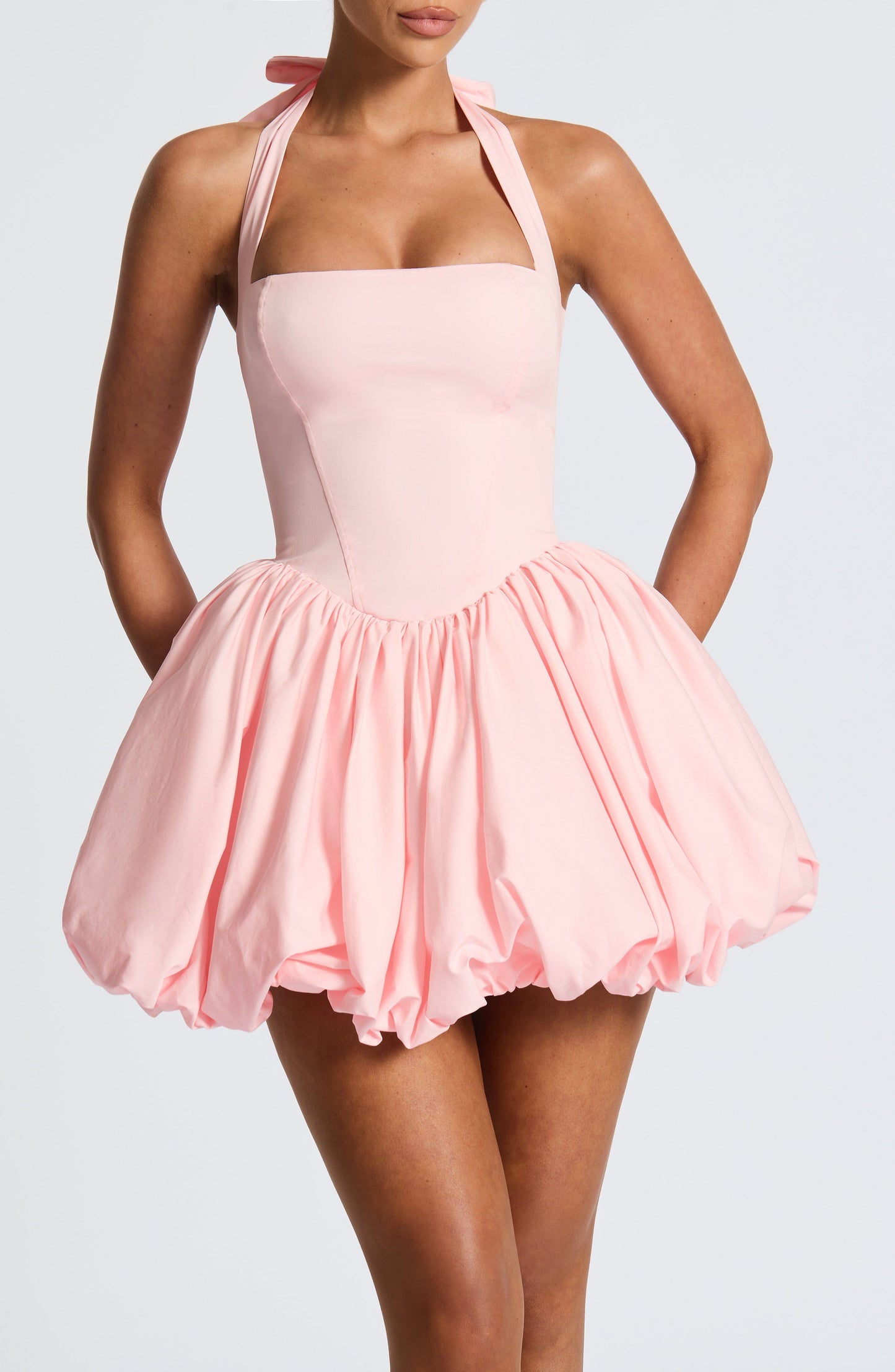 Sophia Blush Mini Sundress