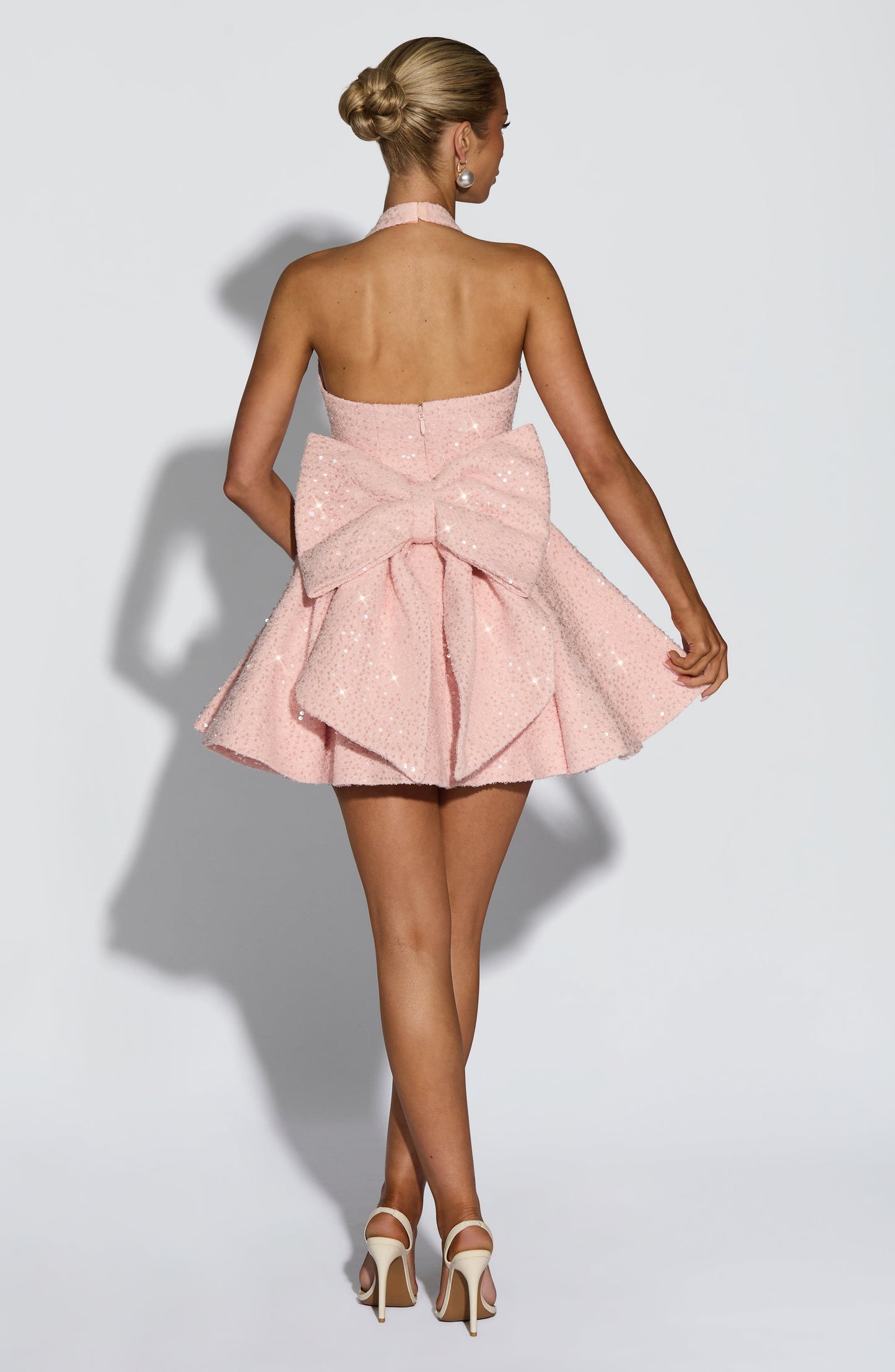 Chloe Blush Mini Sundress - Perfect for Summer
