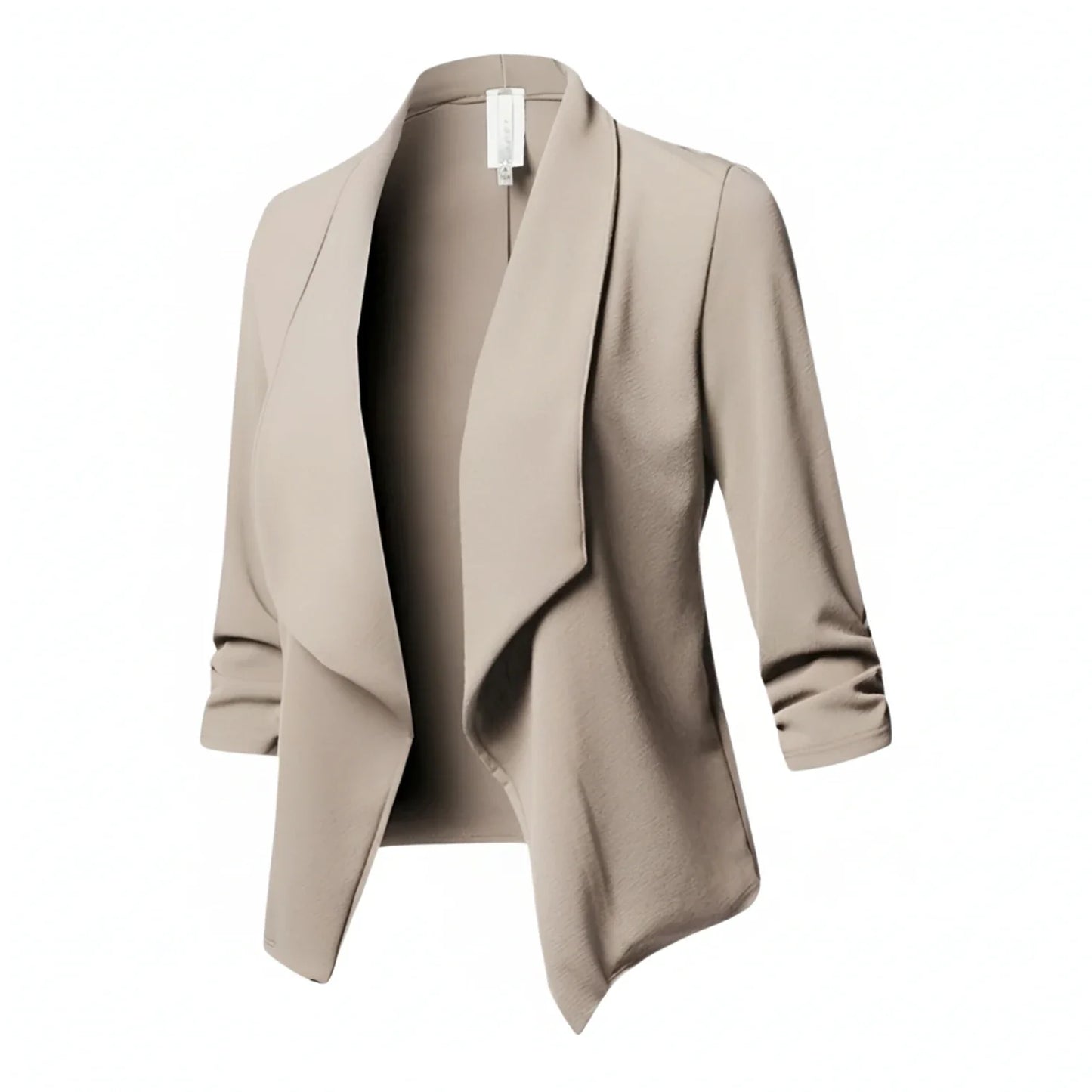 Draped Front Blazer for in Pink - image 6