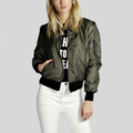 Glossy Finish Bomber Jacket | Perfect for a Casual Everyday Look