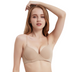 MagicLift CloudSoft Plunge Demi Bra with Cushioned Underwire - Beige
