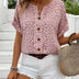 Wolena | Women's Easygoing Floral Button-Up Blouse - Floral
