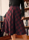 Berry Black Plaid