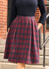 Cherry Nautica Plaid
