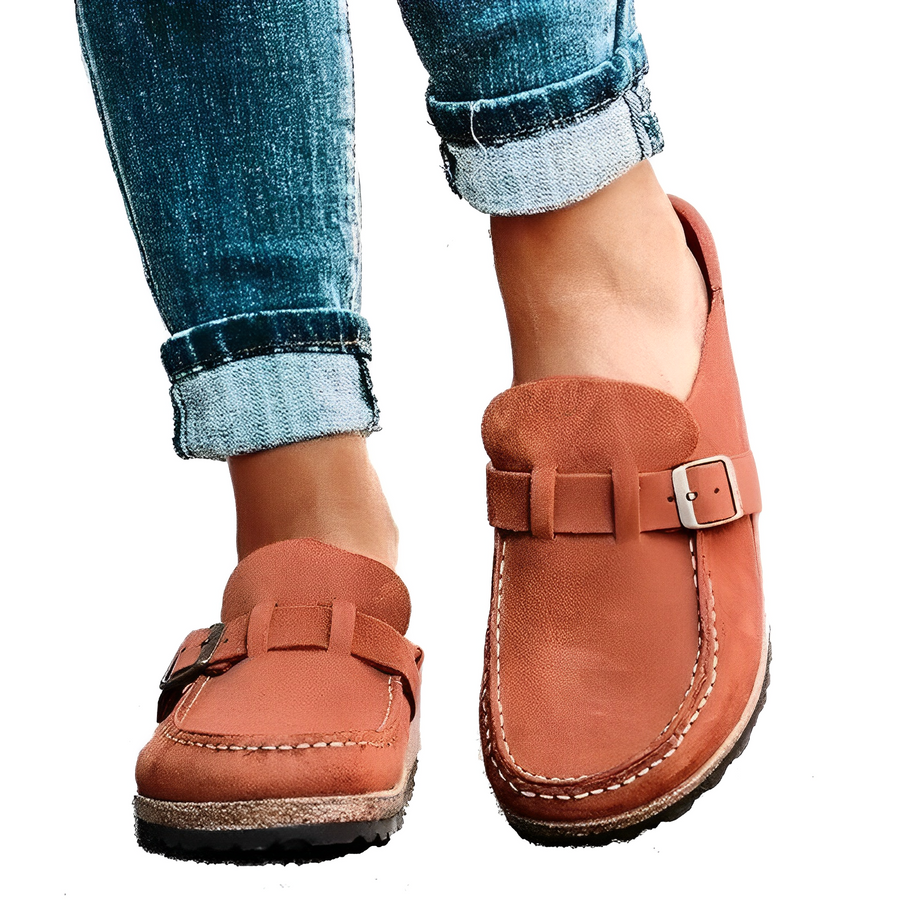 Lila | Women's Cork Footbed Sandals – Chic & Comfy Summer Footwear