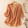 Sue | Stylish Asymmetrical Button-Down Tunic
