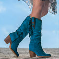 Maria | Women's Ankle-Length Cowboy Boots with High Heels
