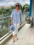 Dulce | Women's Timelessly Elegant Vintage Print Top