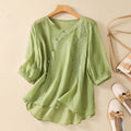 Sue | Stylish Asymmetrical Button-Down Tunic