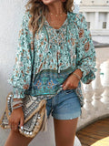 Linda | Chic Floral Summer Blouse