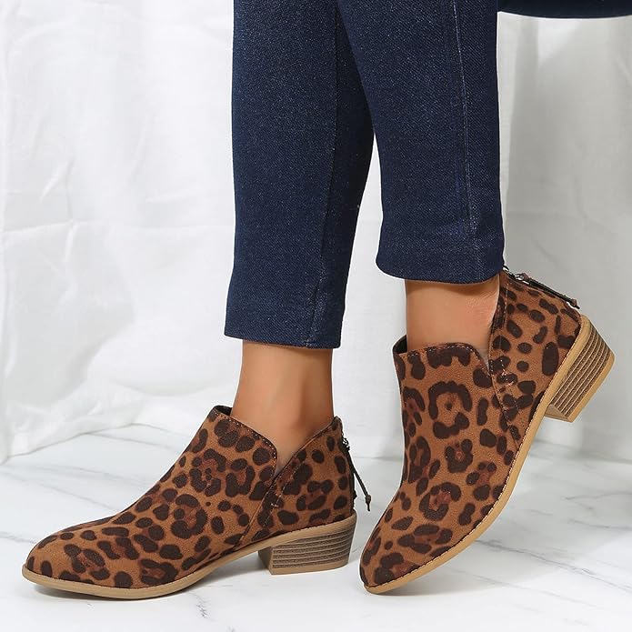 Luvrefashion | Lena Pointed Toe Wedge Ankle Boots in Green - image 12