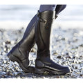 Anna | Women's Buckle Detail Flat Riding Boots