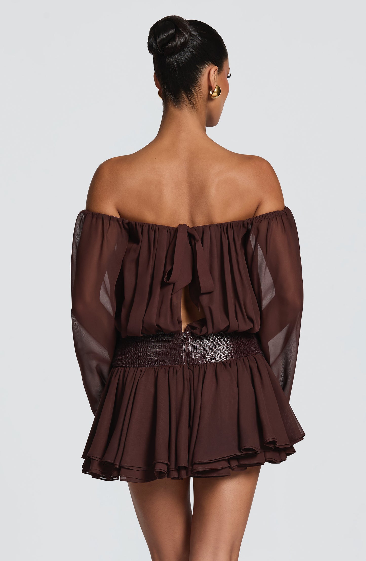 Sophia Plum Brown Summer Playsuit