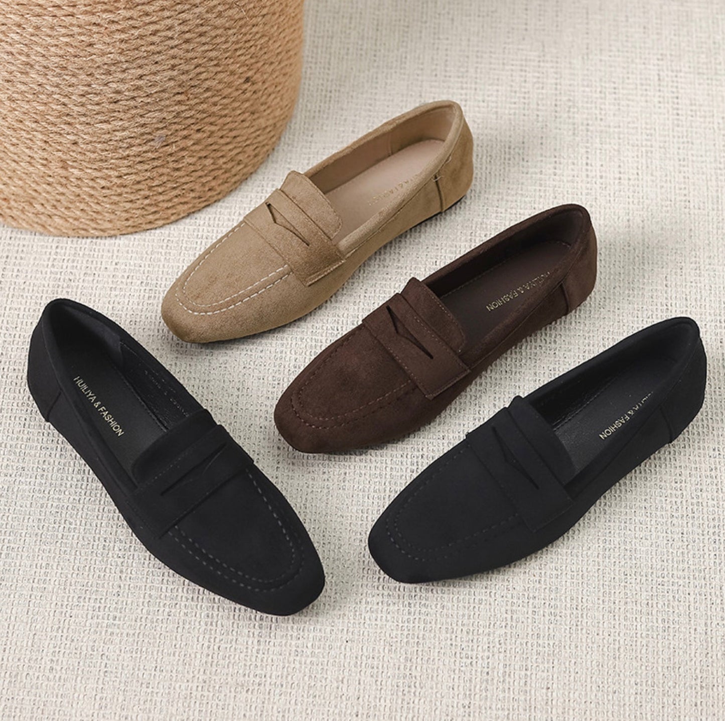 Emma's Casual Slip-On Loafers for Summer