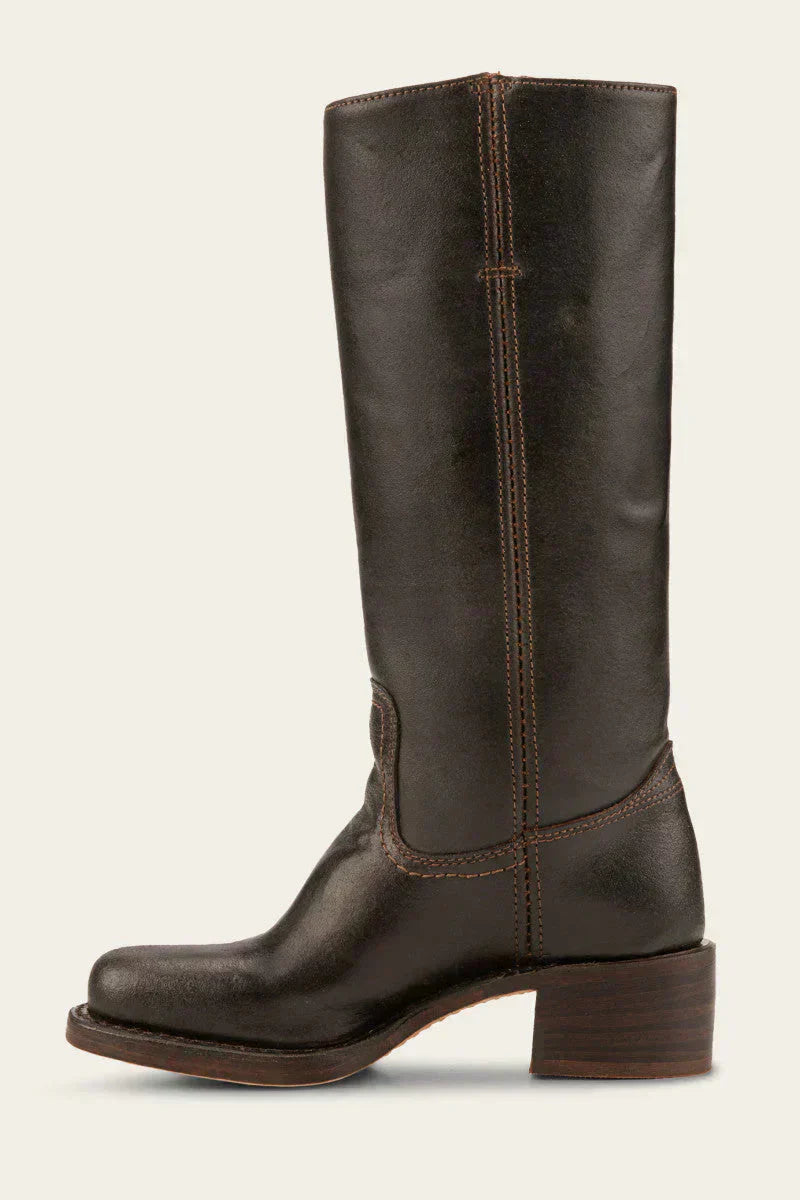 Emma Ankle Boots with Block Heel in Brown - image 11