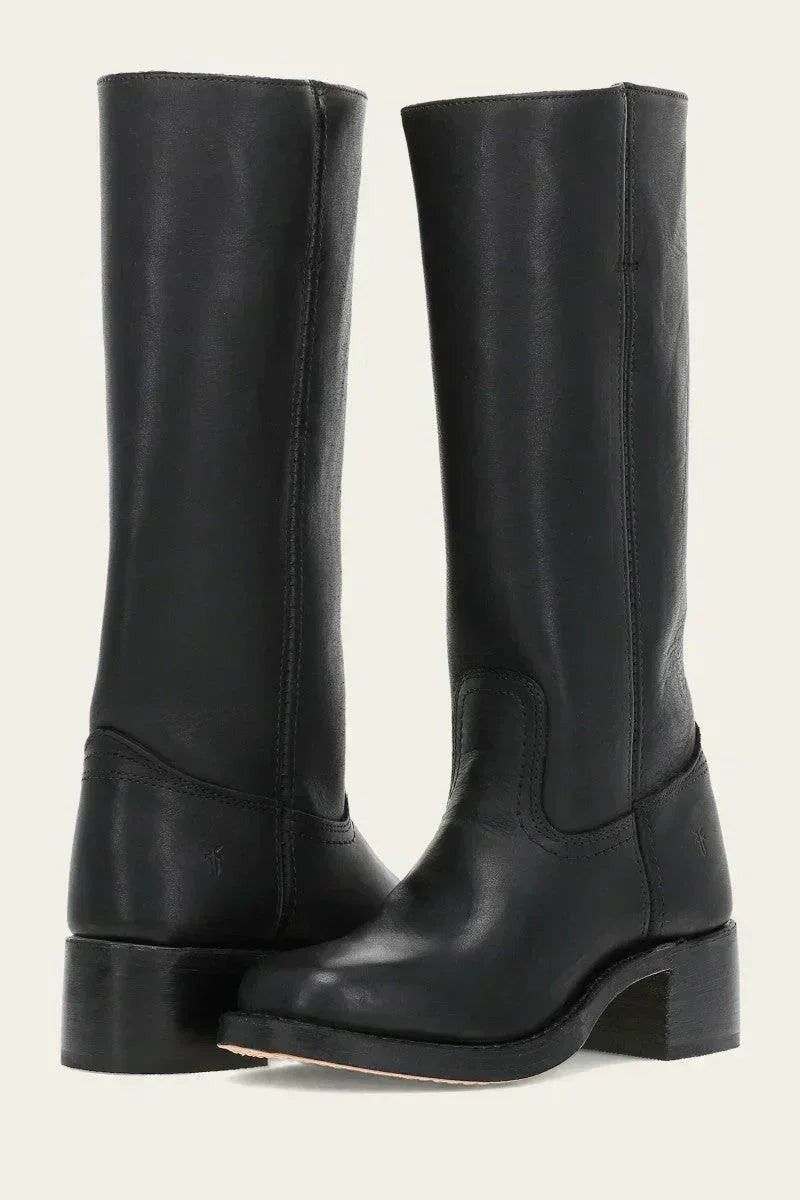 Luvrefashion | Emma Ankle Boots with Block Heel in Brown - image 13