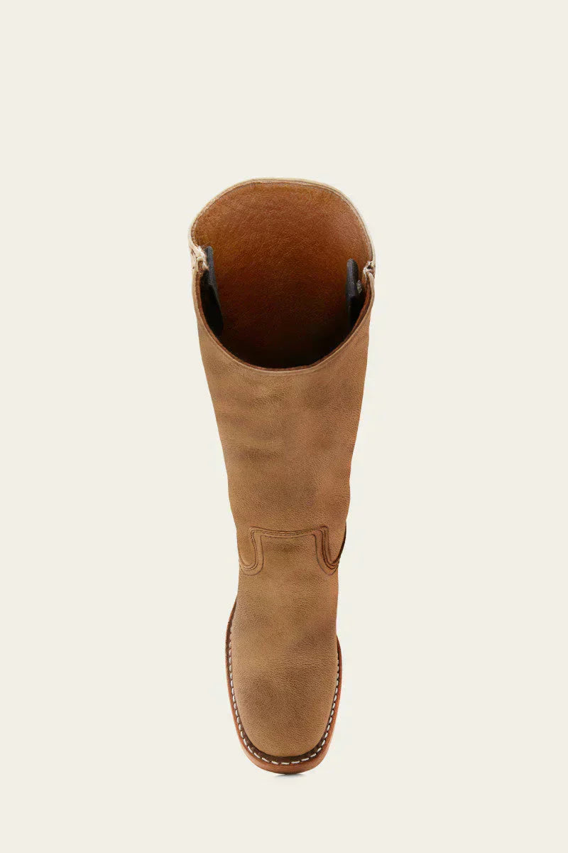 Luvrefashion | Emma Ankle Boots with Block Heel in Brown - styled look