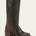 Emma | Women's Ankle Boots with Block Heel - Brown
