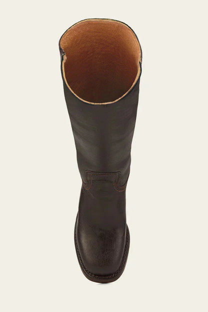 Emma Ankle Boots with Block Heel in Brown - image 8