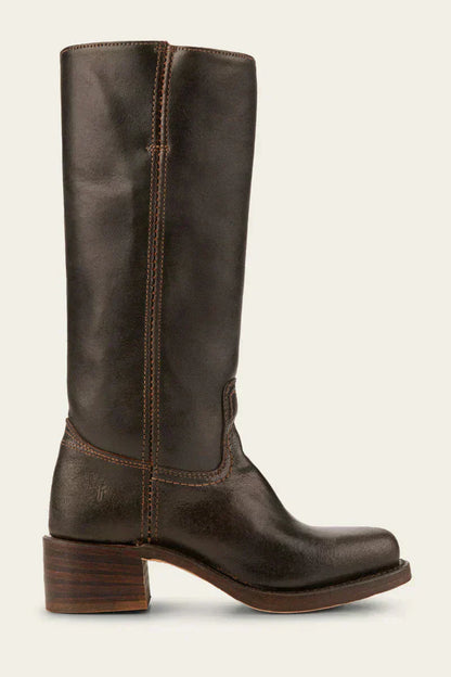 Emma Ankle Boots with Block Heel in Brown - image 9