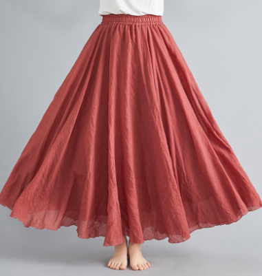 Luvrefashion | Christina Bohemian Long Skirt in White - image 6