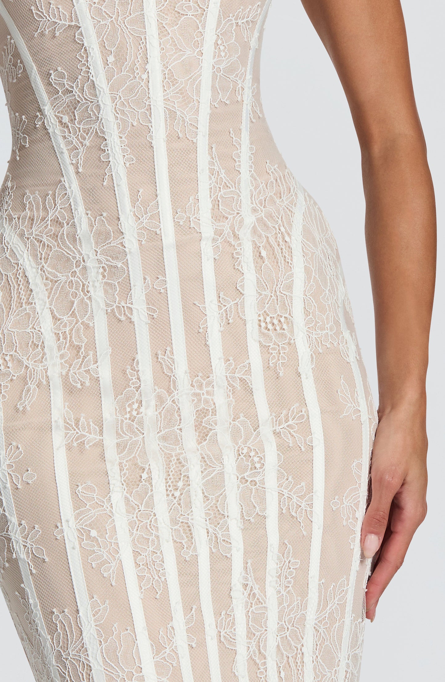 Sophia Ivory Maxi Summer Dress