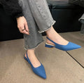 Sophia's Chic Summer Slingback Flats for Women