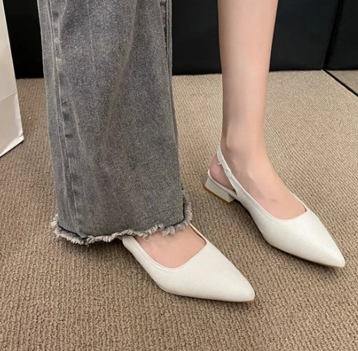 Sophia's Chic Summer Slingback Flats for Women