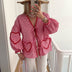 Betty | Chic Heart Blouse for Fashionable Women - Red