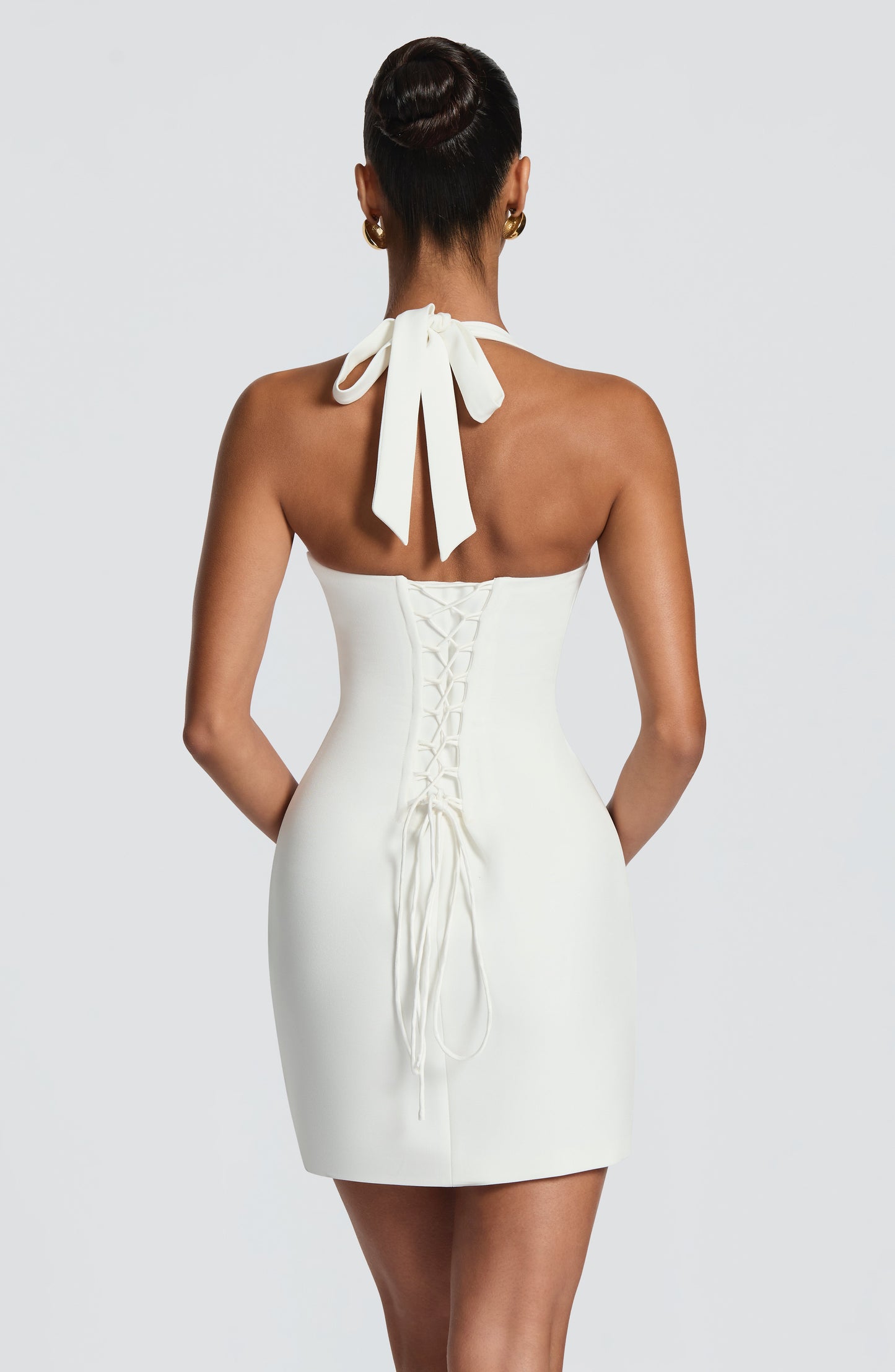 Sophia Ivory Mini Sundress - Cute Summer Dress
