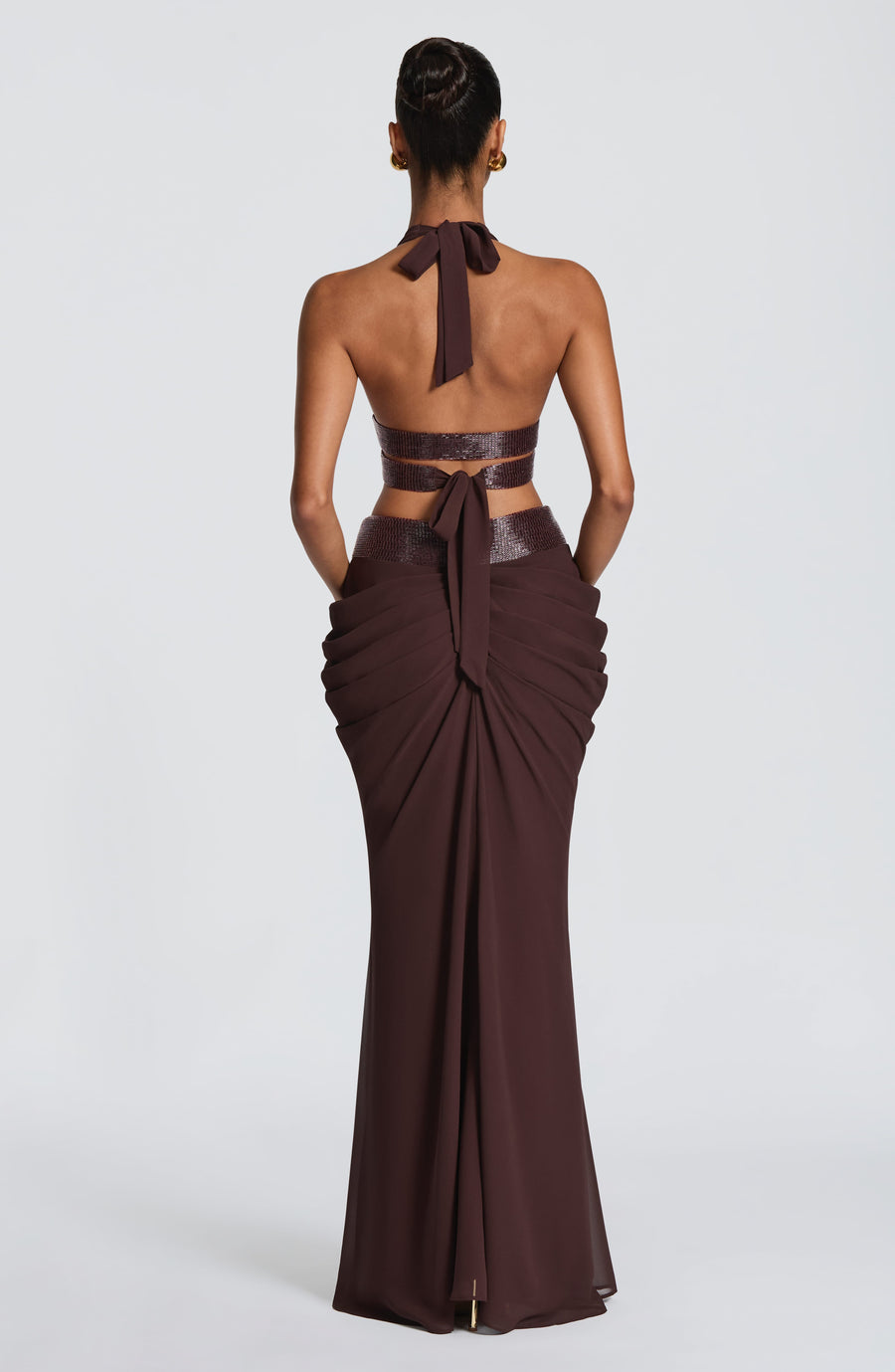 Emma Plum Brown Bralette for Summer Fashion