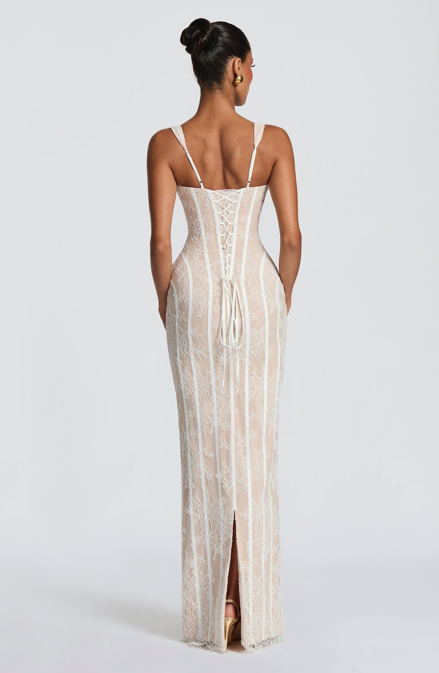 Sophia Ivory Maxi Summer Dress