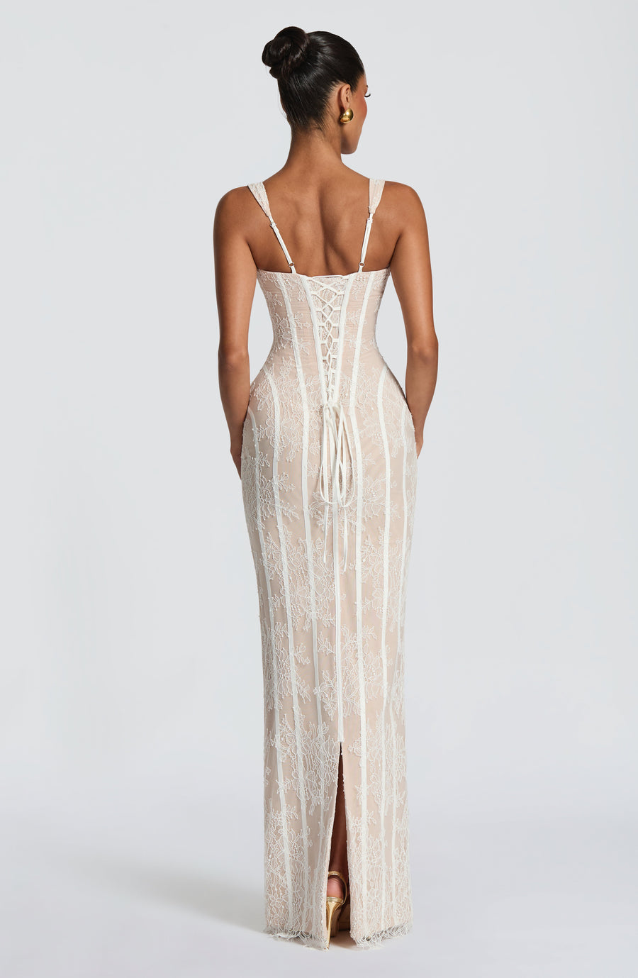 Sophia Ivory Maxi Summer Dress