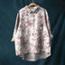 Angela | Women's Versatile Style Oversized Shirt - Pink