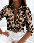 Delilah | Stylish Striped Blouse for Relaxed Summer Comfort