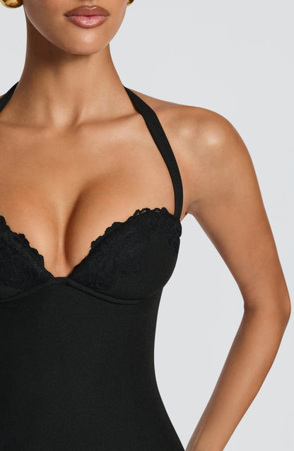 Emily Black Mini Sundress - Cute Summer Fashion