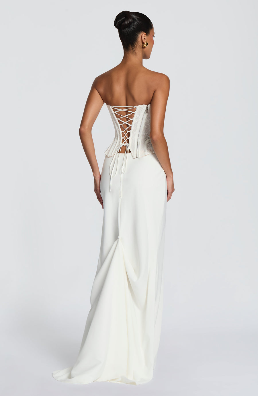 Sophia Ivory Corset Sundress