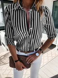 Delilah | Stylish Striped Blouse for Relaxed Summer Comfort