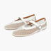 Sophia Mesh Ballerina Flats | Breathable Mesh & Leather - White