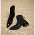 Lena | Stylish Women's Block Heel Ankle Boots - Black