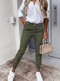 Jillian | Stylish High Waist Tapered Joggers for Ultimate Comfort