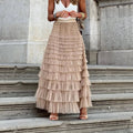 Theresa | Women's Chic Tulle Midi Skirt