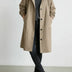 Long Hooded Coat for Women - Beige