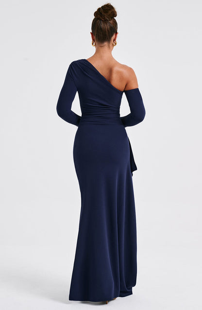 Abrielle Navy Maxi Dress in XS - image 6