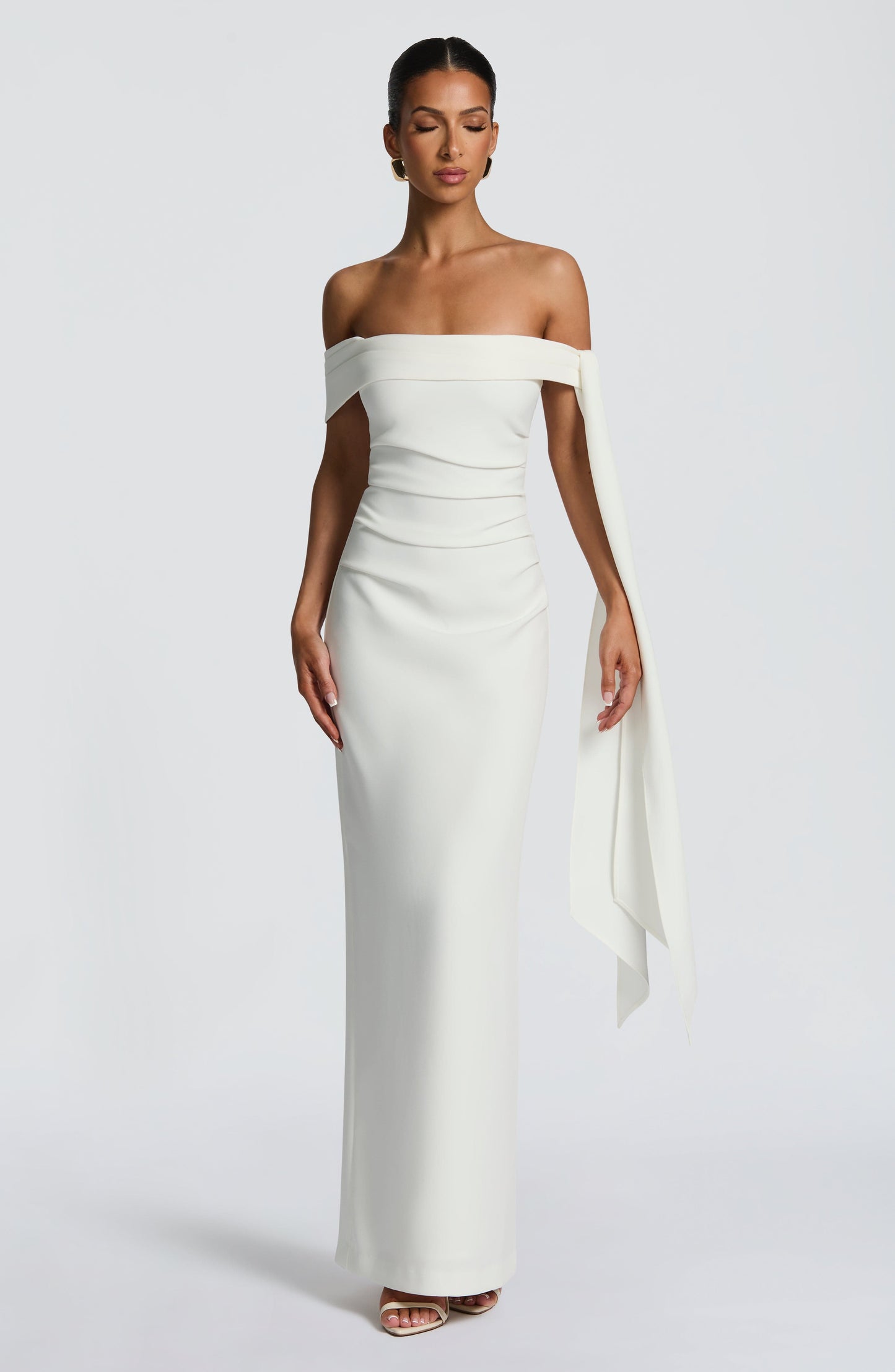Ivory Addie Maxi Dress in XS - image 6