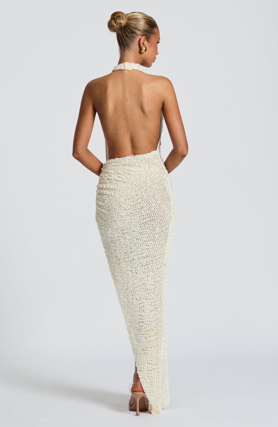 Sophia Ivory Midi Summer Dress