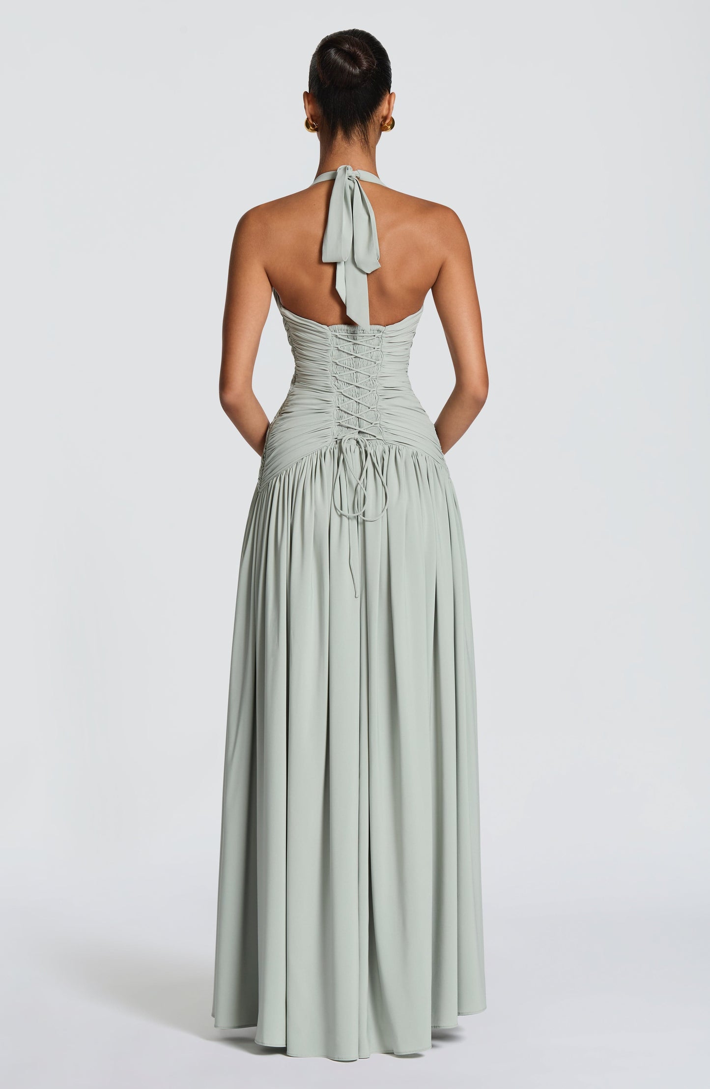 Sophia Sage Maxi Summer Dress