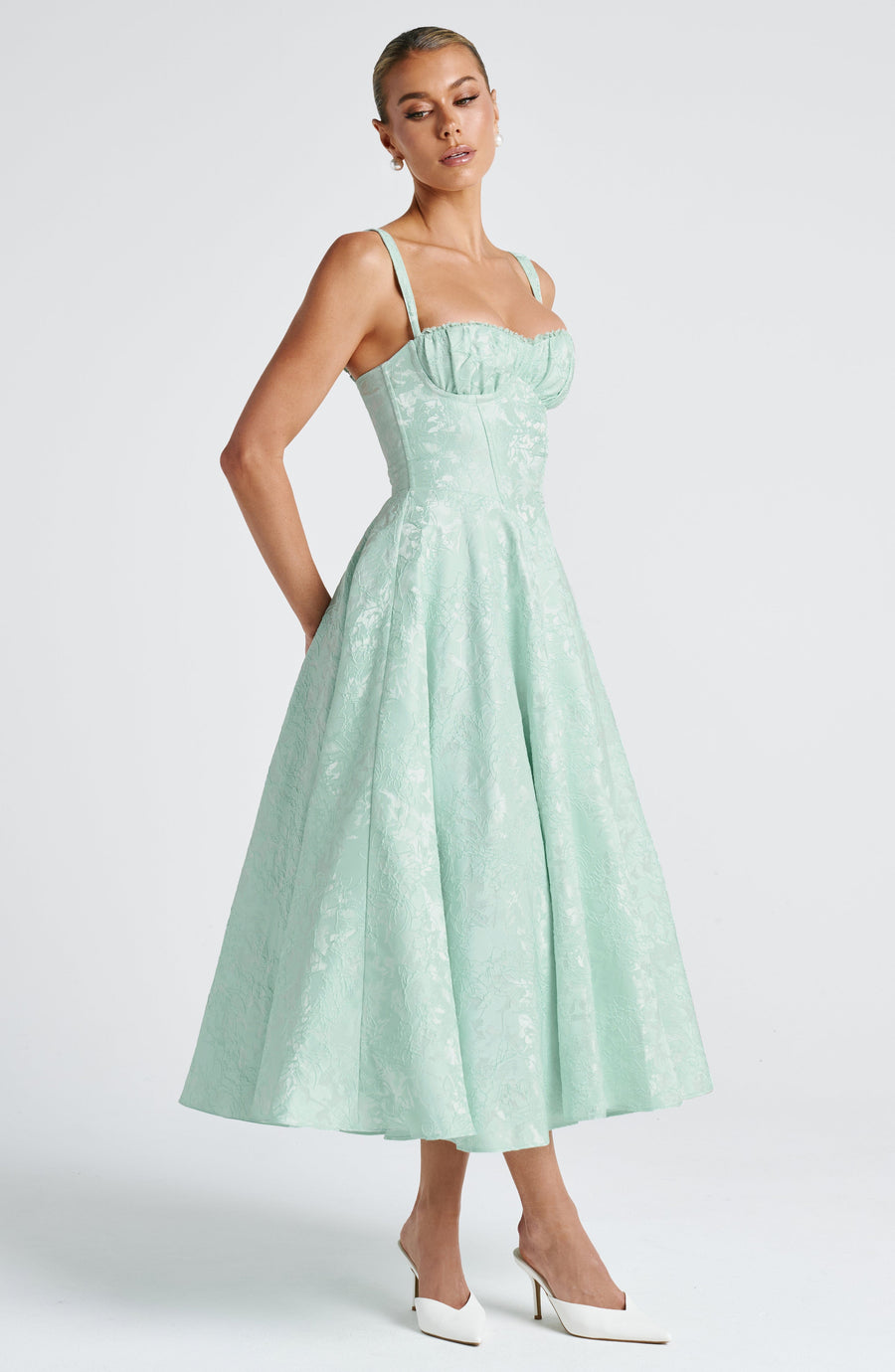 Sophia Mint Midi Sundress - Perfect Summer Style